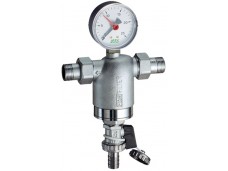 Фильтр самопромывной FAR 1/2" 100 мкм   американка - американка 