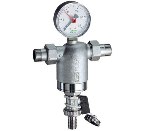 Фильтр самопромывной FAR 3/4" 300 мкм  американка - американка 