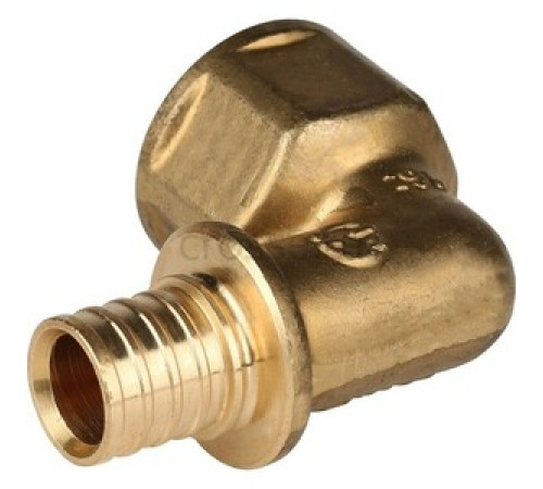  Угольник-переходник с внутренней резьбой 16xG 1/2 для труб из сшитого полиэтилена аксиальный 