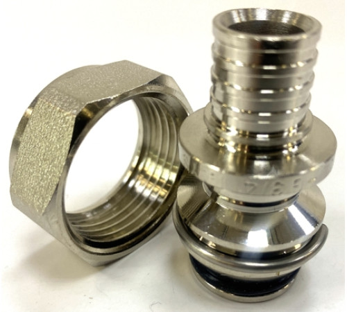 Переход с накидной гайкой под конус  Rehau 16х3/4" 