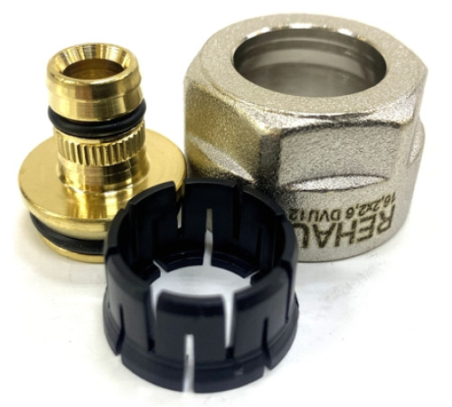 Резьбозажимное сединение  Rehau RAUTITAN stabil 16.2х2.6х3/4" 