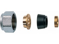 Концовка для труб Ø 10 мм. Накидная гайка с резьбой М 24х19