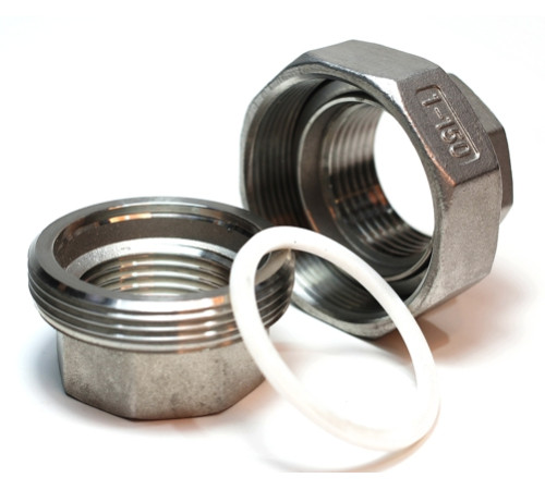 Разъемное соединение (американка) нержавеющая  1" вр/вр под прокладку 