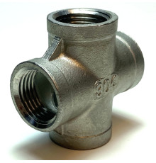 Крестовина нержавеющая  3/8" внутренняя резьба