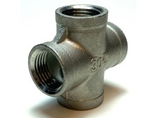Крестовина нержавеющая  3/8" внутренняя резьба