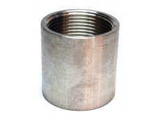 Муфта равнопроходная нержавеющая  3/8" 