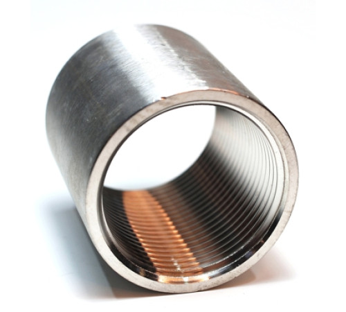 Муфта равнопроходная нержавеющая  3/8" 