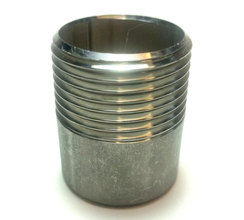 Резьба нержавеющая под сварку  2 1/2"  Ø76.1