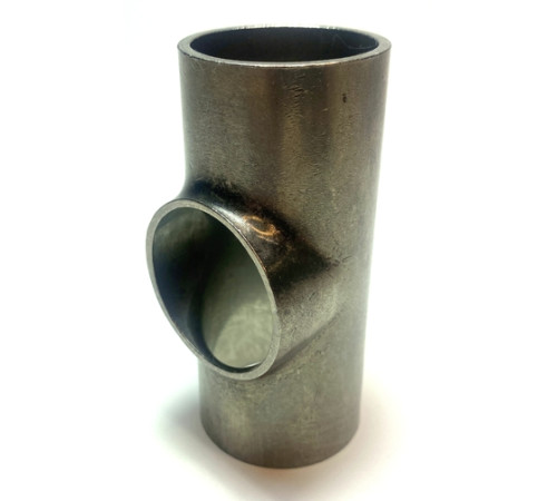 Тройник нержавеющий под сварку равнопроходной 1"  Ø33.7 х 2.0