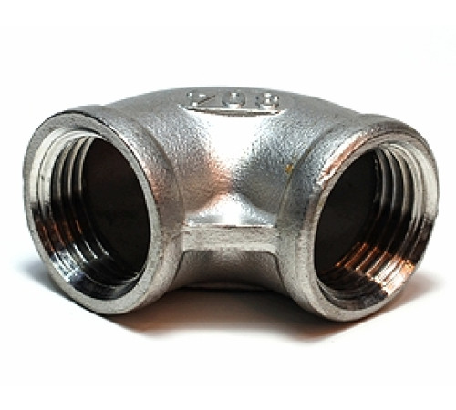 Отвод нержавеющий  3/8" вр/вр