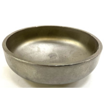 Заглушка эллиптическая нержавеющая приварная 1/2"  Ø 21.3 х 2.0