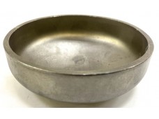 Заглушка эллиптическая нержавеющая приварная 1/2"  Ø 21.3 х 2.0