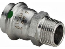 Соединительный элемент Sanpress Inox Ø28 x 1" н.р. 