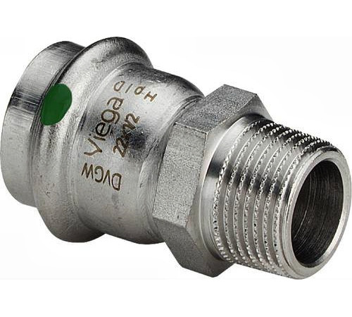 Соединительный элемент Sanpress Inox Ø28 x 1" н.р. 