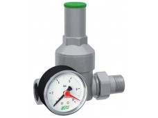 Редуктор давления FAR  1/2" американка - внуренняя резьба с манометром 
