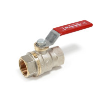 Кран шаровой 1/2 “ DADO. Никелированный, соединения внутренние,  рычажная рукоятка                                                                                                                                           